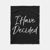 P37 Design Studio Jesus Shirts Cute Christian Bapt Fleecedecke (Vorderseite)