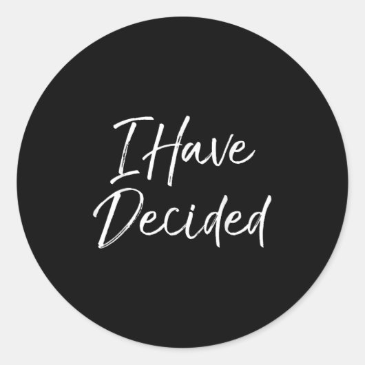 P37 Design Studio Jesus Shirts Cute Christian Bapt Runder Aufkleber (Vorderseite)