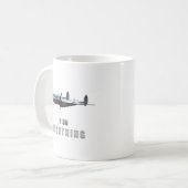 P38 Lightning Kaffeetasse (Vorderseite Links)