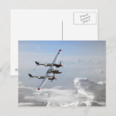 P38 Patrol Postkarte (Vorne/Hinten)