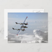 P38 Patrol Postkarte (Vorne/Hinten)