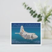 P3C Orion Collector Card Postkarte (Stehend Vorderseite)