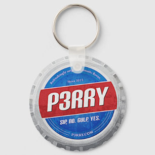 P3RRY Pop Cap Schlüsselanhänger
