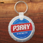 P3RRY Pop Cap Schlüsselanhänger (Vorderseite)