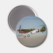 P40 Warhawk Magnet (Vorderseite/Rückseite)