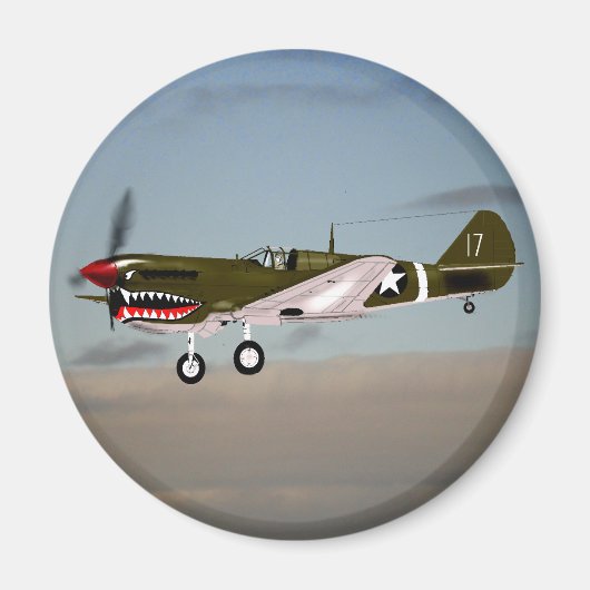P40 Warhawk Magnet (Vorne)