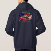 P40 Warhawk Patriotic Hoodie (Rückseite)