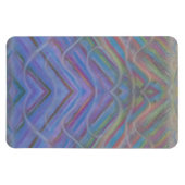 P40M Einzigartige farbenfrohe abstrakte Kunst Magnet (Horizontal)