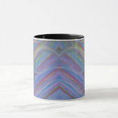 P40M Einzigartige farbenfrohe abstrakte Kunst Tasse (Zentrum)