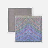 P40M Einzigartige Farbige Abstrakte Kunst Magnet (Vorderseite/Rückseite)