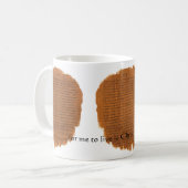 P46: Philippians-1:21 Kaffeetasse (Vorderseite Links)