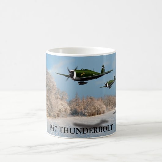 P47 THUNDERBOLT KAFFEETASSE (Mittel)