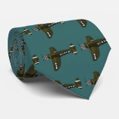 P47 THUNDERBOLT-Krawatte Krawatte (Gerollt)