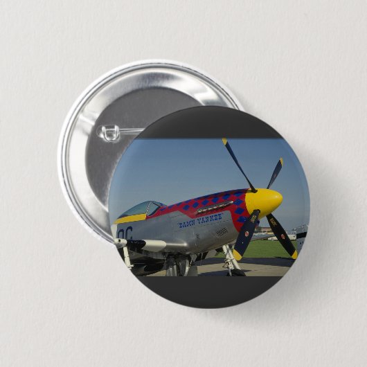 P51 Mustang, Bugnase/Propeller, der Nasenkunst Button (Vorne & Hinten)