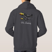 P51 Mustang Hoodie (Rückseite)