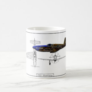 P51 Mustang Kaffeetasse