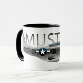 P51 Mustang Tasse (Vorderseite Links)