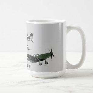 P51 Mustang US Fighter Tasse