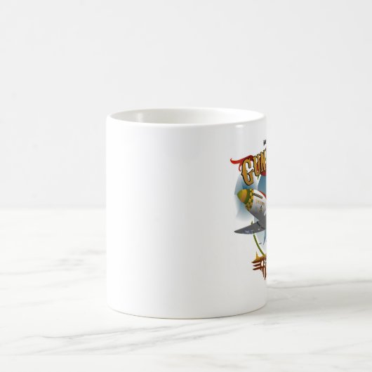 P51 Revolverheld 2 Kaffeetasse (Mittel)