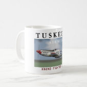 P51D 332. Kämpfer-Gruppe Kaffeetasse (Vorderseite Links)