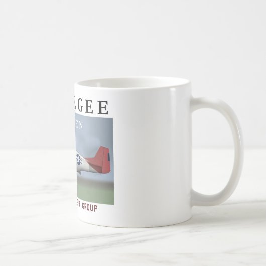 P51D 332. Kämpfer-Gruppe Kaffeetasse (Rechts)