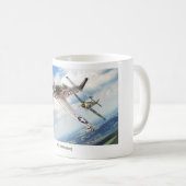 P51D Mustang Kaffeetasse (VorderseiteRechts)