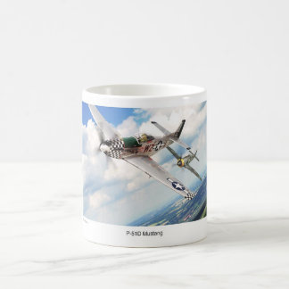 P51D Mustang Kaffeetasse