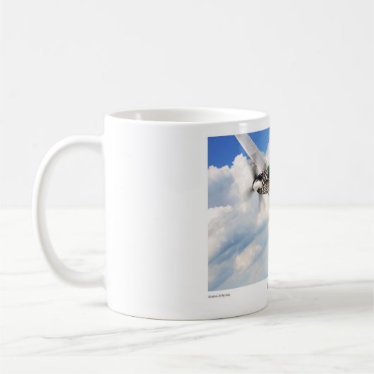 P51D Mustang Kaffeetasse (Links)