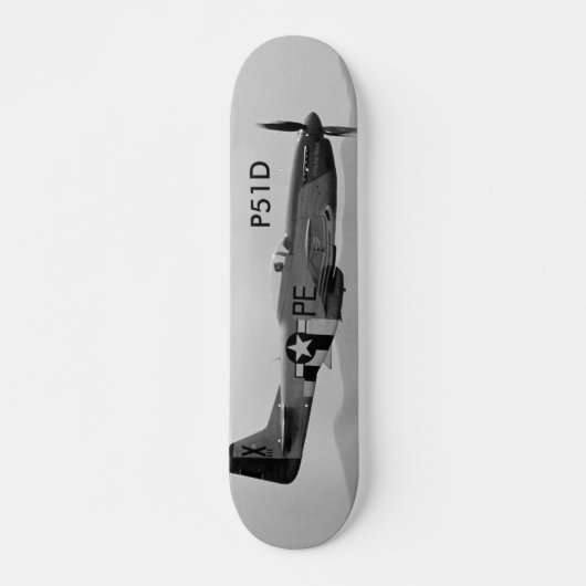 P51D-Skateboard Skateboard (Vorne)