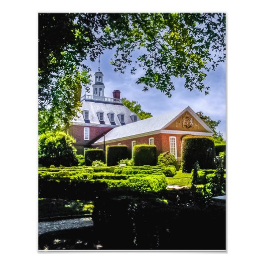 P5270043910-Palast-Garten des Gouverneurs Fotodruck (Vorne)