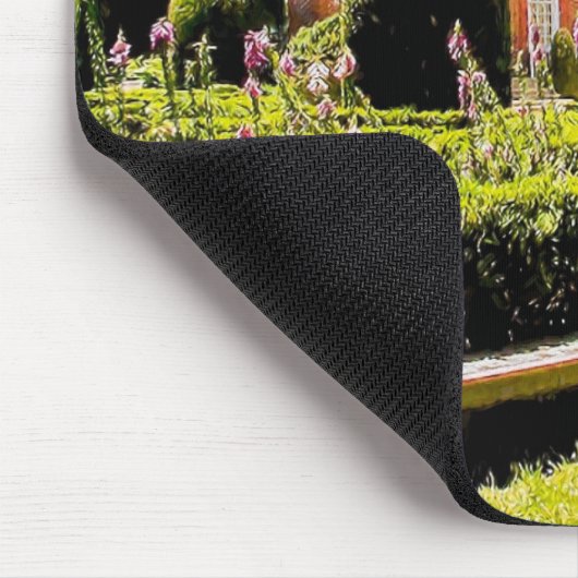 P527004(1)-Kolonialer Garten Mousepad (Ecke)