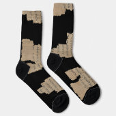 P52 Papyrus Fragment Socks –Earliest New Testament Socken (Rechts)