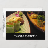 P6100089, Sushi-Party Einladung (Vorne/Hinten)