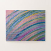 P6 Einzigartige farbenfrohe abstrakte Kunst Puzzle (Horizontal)