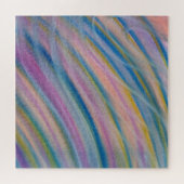 P6 Einzigartige farbenfrohe abstrakte Kunst Puzzle (Horizontal)