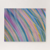 P6 Einzigartige farbenfrohe abstrakte Kunst Puzzle (Horizontal)