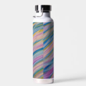 P6 Einzigartige farbenfrohe abstrakte Kunst Trinkflasche (Rechts)