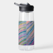 P6 Einzigartige farbenfrohe abstrakte Kunst Trinkflasche (Rechts)