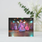 P7070157 Cuban Dance Performance Postkarte (Stehend Vorderseite)