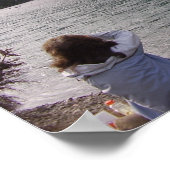 P8040287, Russian River Combat Fishing, Kenai R... Poster (Ecke)