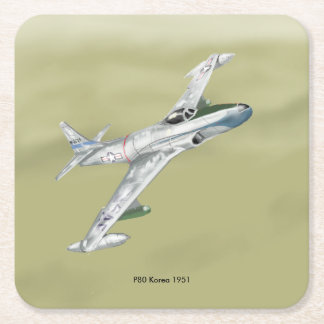 P80 Shooting Star-Untersetzer Rechteckiger Pappuntersetzer