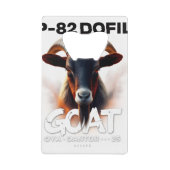 P82-DOFIL GELDBEUTEL FLASCHENÖFFNER (Vorderseite)