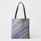 P8 Einzigartige farbenfrohe abstrakte Kunst Tasche (Vorderseite)