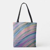 P8 Einzigartige farbenfrohe abstrakte Kunst Tasche (Rückseite)