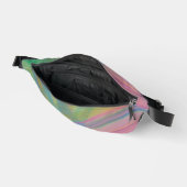 P9 Einzigartige farbenfrohe abstrakte Kunst Bauchtasche (Offen)