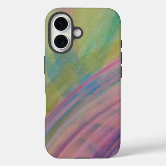 P9 Einzigartige farbenfrohe abstrakte Kunst Case-Mate iPhone Hülle (Rückseite)