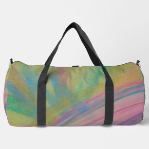 P9 Einzigartige farbenfrohe abstrakte Kunst Duffle Bag