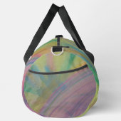 P9 Einzigartige farbenfrohe abstrakte Kunst Duffle Bag (Rechts)