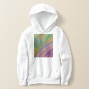 P9 Einzigartige farbenfrohe abstrakte Kunst Hoodie
