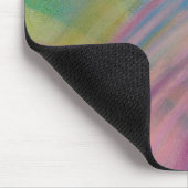 P9 Einzigartige farbenfrohe abstrakte Kunst Mousepad (Ecke)